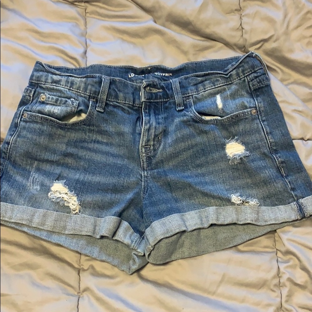 jean shorts